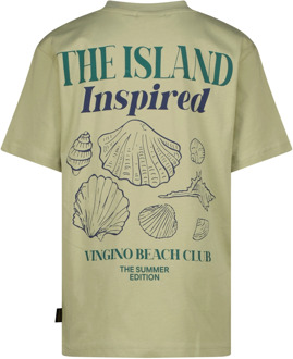 Vingino jongens t-shirt Groen - 104