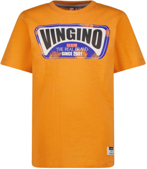 Vingino Jongens t-shirt hefor soda Oranje - 164