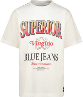 Vingino jongens t-shirt Wit - 116