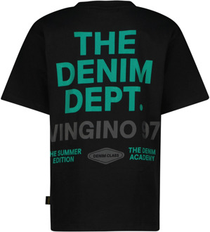 Vingino jongens t-shirt Zwart - 176