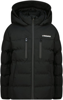 Vingino jongens winterjas Zwart - 116