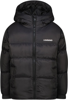 Vingino jongens winterjas Zwart - 128