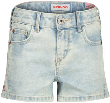 Vingino meisjes korte broek Bleached denim - 164