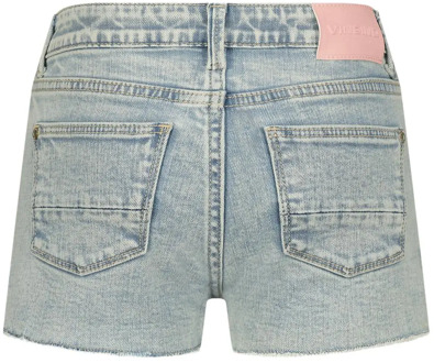 Vingino meisjes korte broek Bleached denim - 176