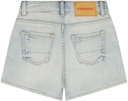 Vingino meisjes korte broek Denim - 134