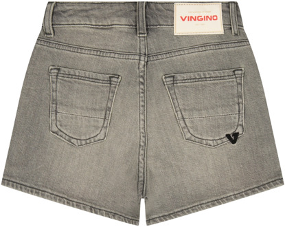 Vingino meisjes korte broek Grey denim - 122