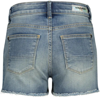 Vingino meisjes korte broek Medium denim - 170