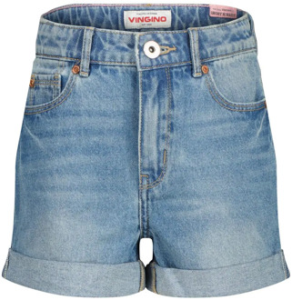 Vingino meisjes korte broek Medium denim - 170