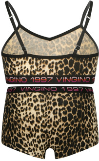 Vingino meisjes short Bruin - XXL