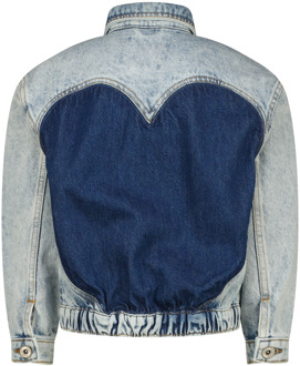 Vingino meisjes spijkerjas Bleached denim - 152