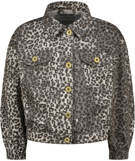 Vingino meisjes spijkerjas Dark stone - 152