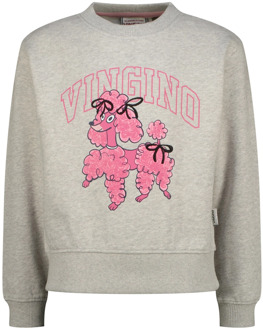 Vingino meisjes sweater Grijs - 116