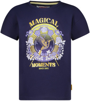 Vingino meisjes t-shirt Blauw - 116