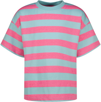 Vingino meisjes t-shirt Blauw - 128