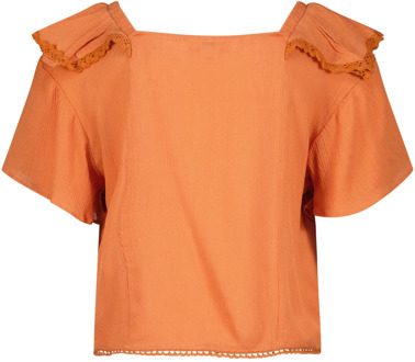 Vingino meisjes t-shirt Bruin - 152