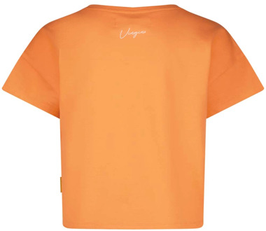 Vingino meisjes t-shirt Fel oranje - 116
