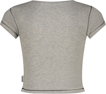 Vingino meisjes t-shirt Grijs - 116