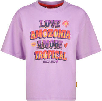 Vingino meisjes t-shirt Lila - 152