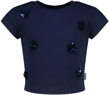 Vingino meisjes t-shirt Marine - 164