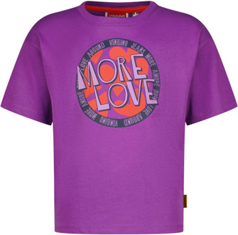 Vingino meisjes t-shirt Paars - 152