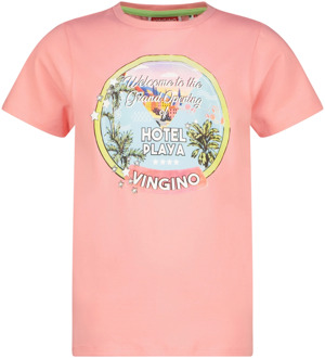 Vingino meisjes t-shirt Perzik - 116