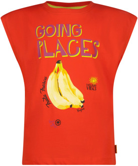 Vingino meisjes t-shirt Rood - 164