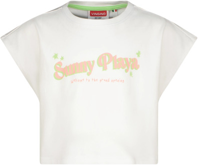 Vingino meisjes t-shirt Wit - 116