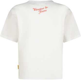 Vingino meisjes t-shirt Wit - 164