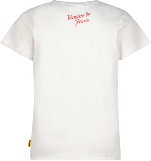 Vingino meisjes t-shirt Wit - 164