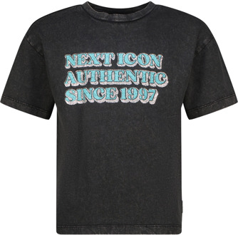 Vingino meisjes t-shirt Zwart - 116