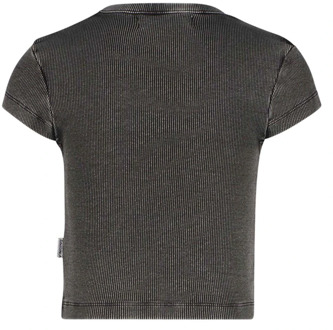 Vingino meisjes t-shirt Zwart - 128