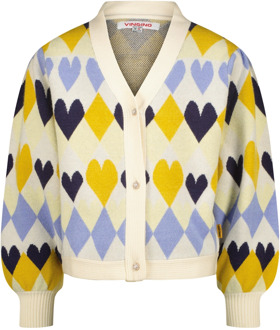 Vingino meisjes vest Ecru - 128