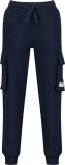 Vingino winter broek meisjes - donker blauw - Basic sweat cargo - comfort fit - Maat 128