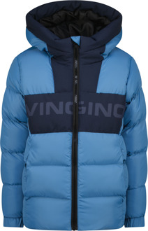 Vingino winter jas jongens - blauw - Tazol - kort - Maat 152