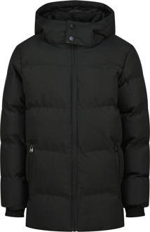 Vingino winter jas jongens - zwart - Tanop - lang - Maat 140