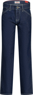Vingino winter jeans broek jongens - blauw - Peppe carpenter - straight fit - Maat 140