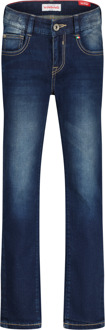 Vingino winter jeans broek jongens - donker blauw - Aron - skinny fit - Maat 164