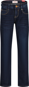 Vingino winter jeans broek jongens - donker blauw - Bruno - regular fit - Maat 140