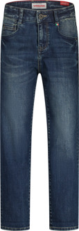 Vingino winter jeansbroek jongens - blauw - Cabiano - loose fit - Maat 164