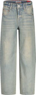 Vingino winter jeansbroek jongens - blauw - Kent - baggy fit - Maat 140