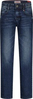 Vingino winter jeansbroek jongens - blauw - Paolo - straight fit - Maat 122