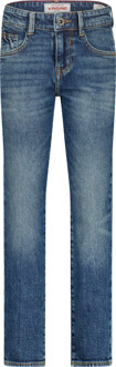 Vingino winter jeansbroek jongens - blauw - Pierre - straight fit - Maat 116