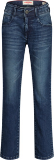 Vingino winter jeansbroek jongens - donker blauw - Apache icon - skinny fit - Maat 164