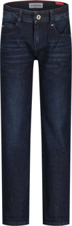 Vingino winter jeansbroek jongens - donker blauw - Bruno - regular fit - Maat 134