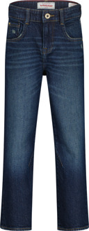 Vingino winter jeansbroek jongens - donker blauw - Geraldo - relaxed fit - Maat 152