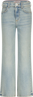 Vingino winter jeansbroek meisjes - blauw - Carey - straight flare fit - Maat 116
