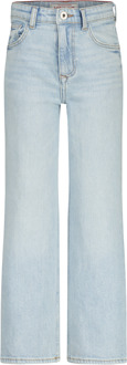 Vingino winter jeansbroek meisjes - blauw - Cecile - wide leg fit - Maat 140
