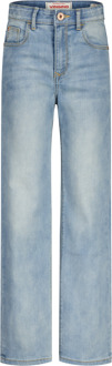 Vingino winter jeansbroek meisjes - blauw - Giulia icon - wide leg fit - Maat 104