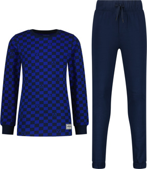 Vingino winter pyjama jongens - donker blauw - Wecko - comfort fit - Maat 110/116