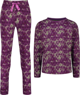 Vingino winter pyjama meisjes - paars - Wayra - comfort fit - Maat 110/116